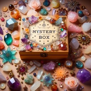 🦚 Mystery box of crystals, minerals, & rocks